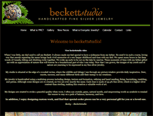 Tablet Screenshot of beckettstudio.net